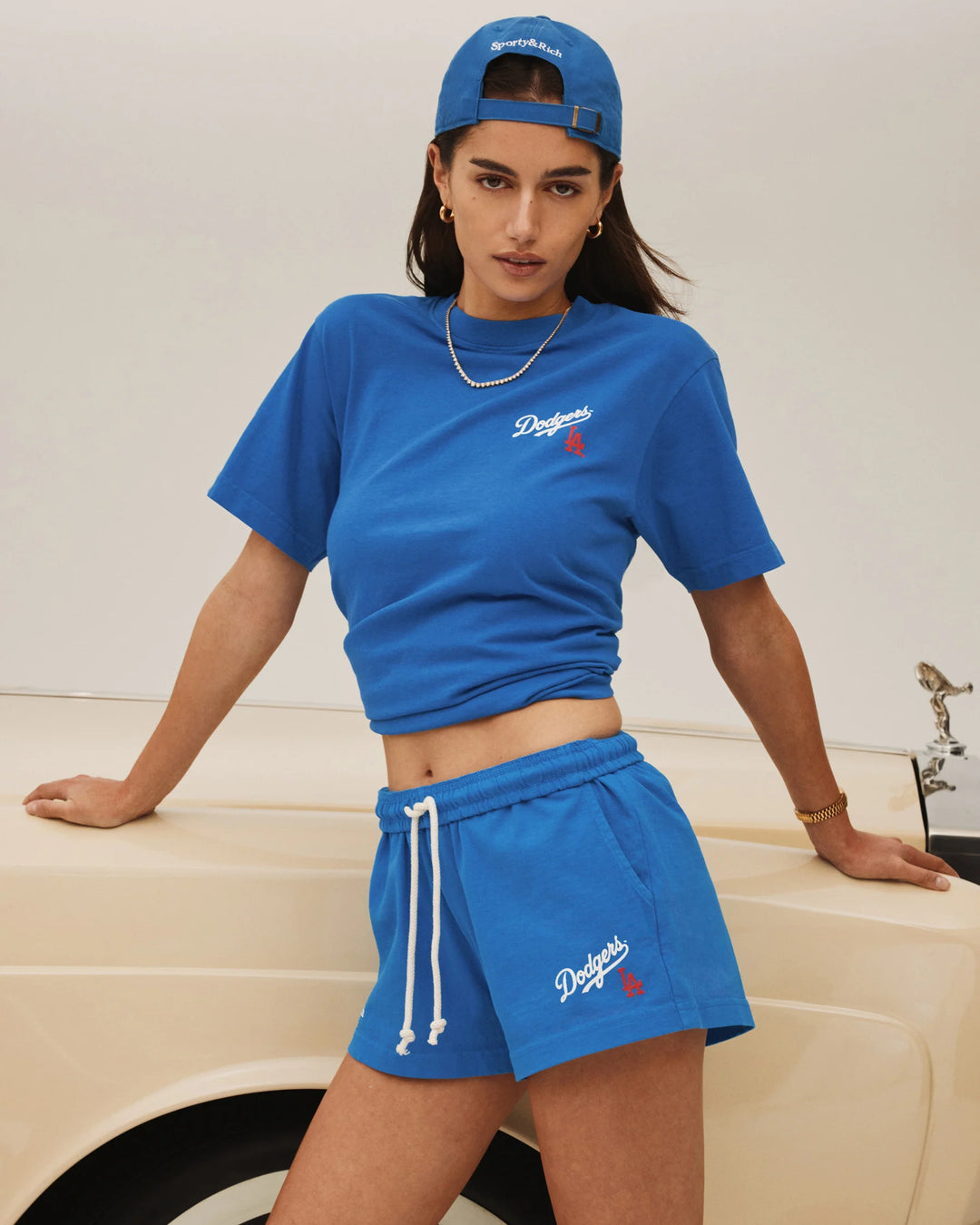 Dodgers Serif Disco Short