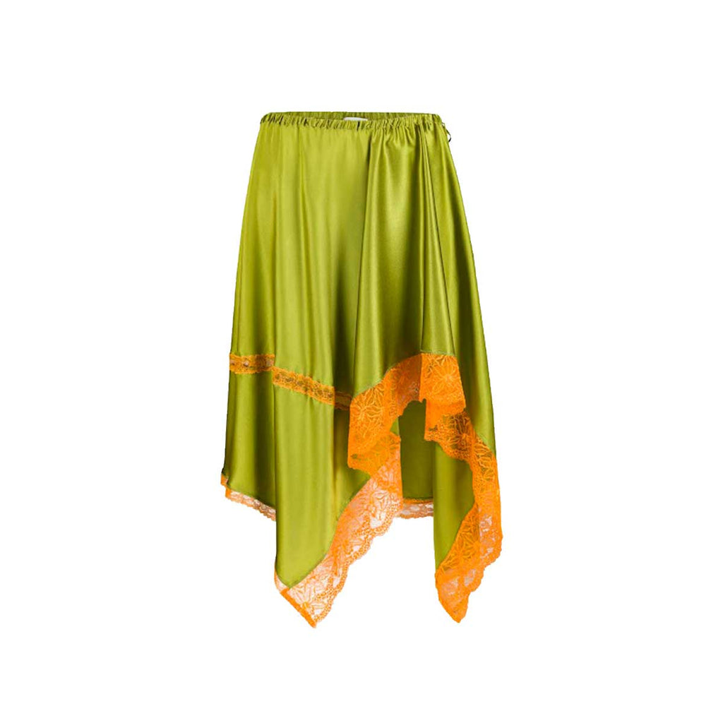 DRIES VAN NOTEN (ドリスヴァンノッテン) | SILK SKIRT シルクスカート
