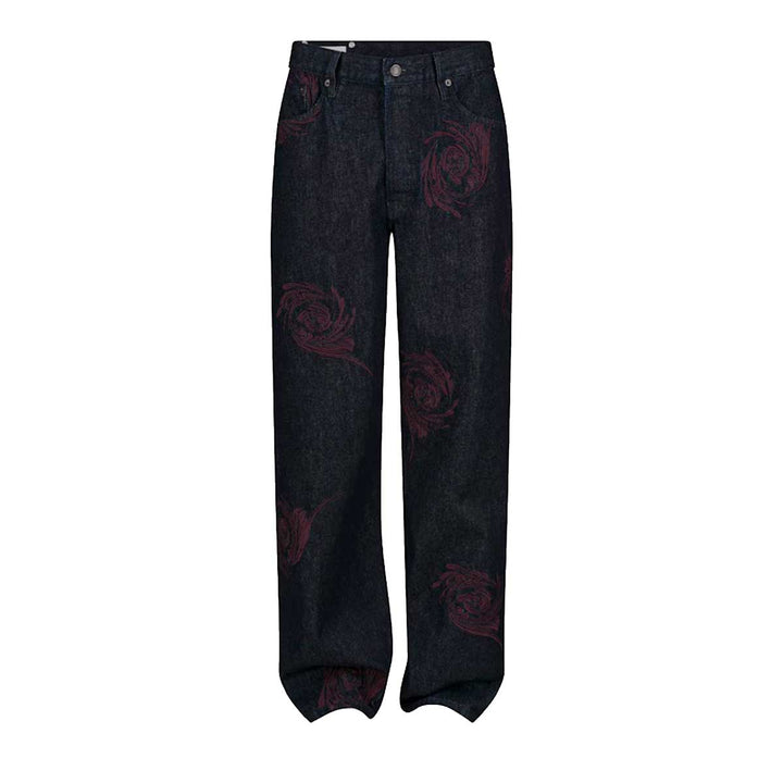 Dries Van Noten - PINE EMB 1554 M.W.PANTS