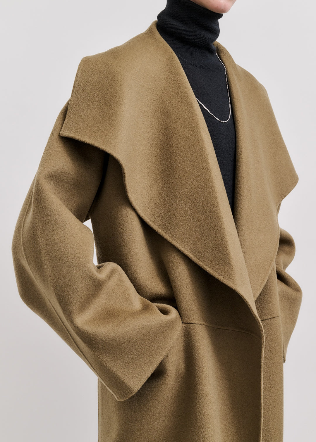 Signature doublé coat hazel