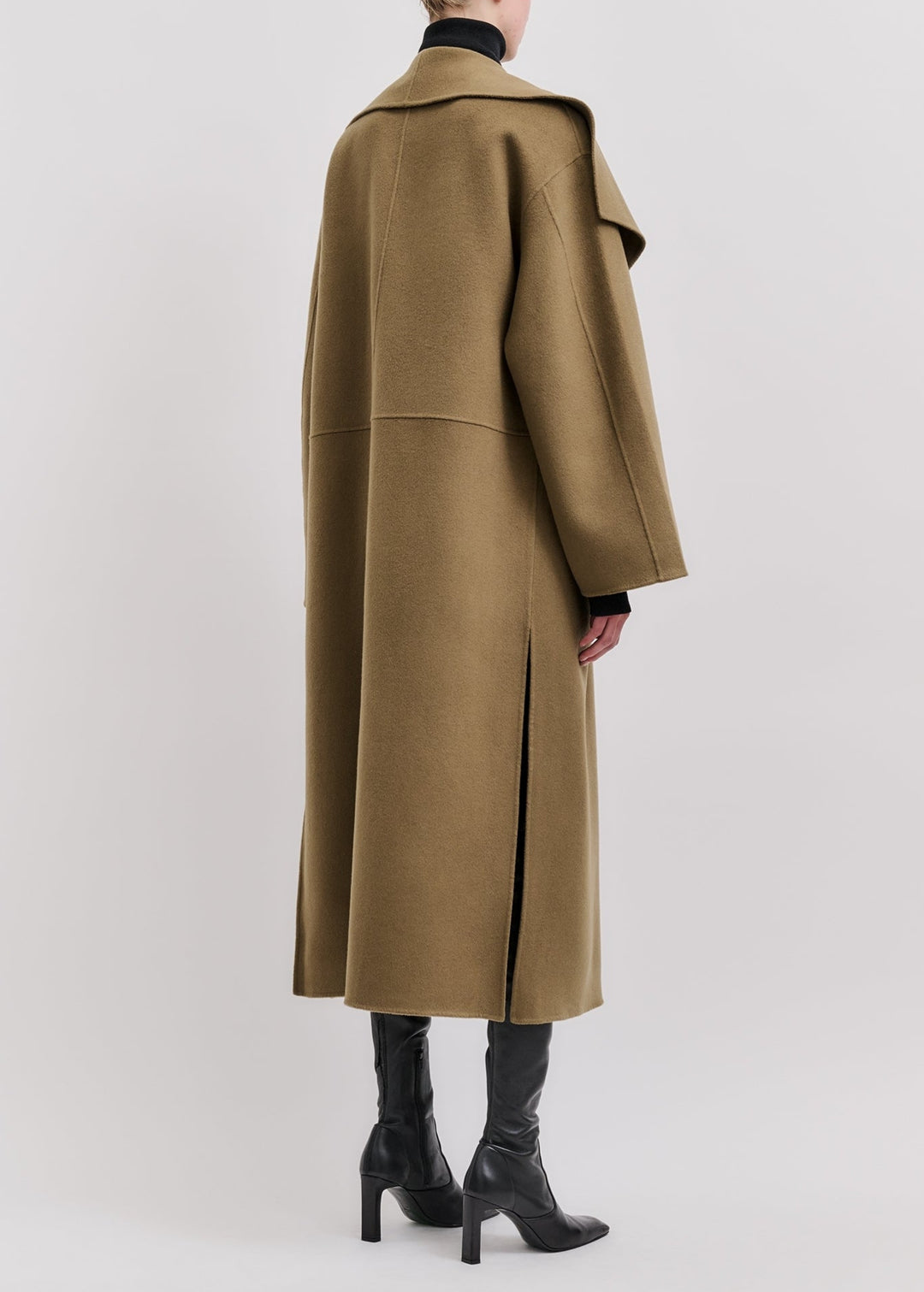 Signature doublé coat hazel