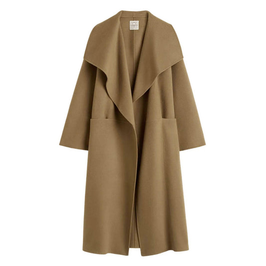 Signature doublé coat hazel