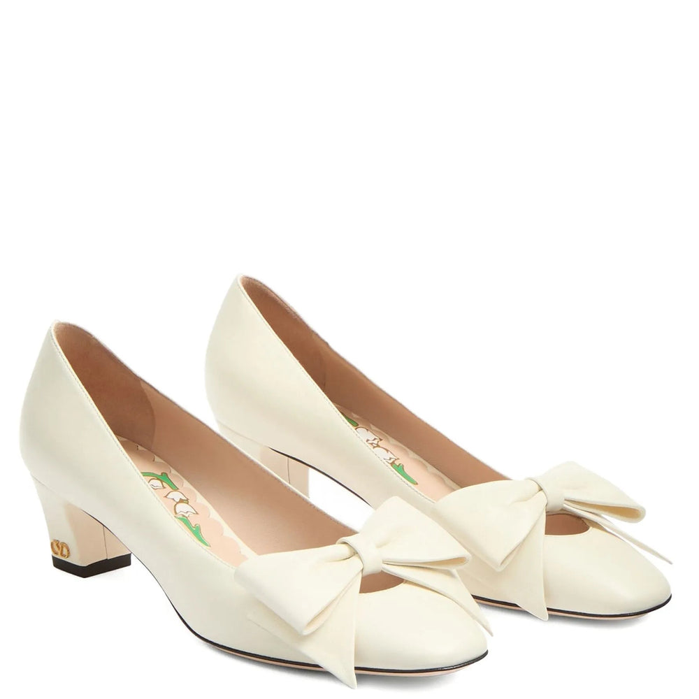 Valentino - ボウワウ 45mm パンプス