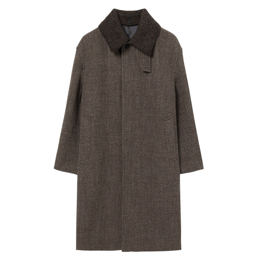 Brown Collection Balmacaan Coat