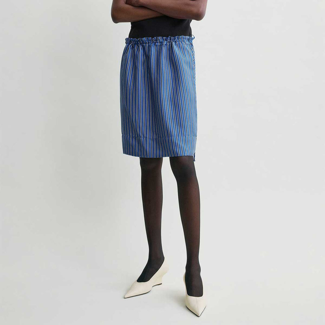 TOTEME - Striped mini skirt
