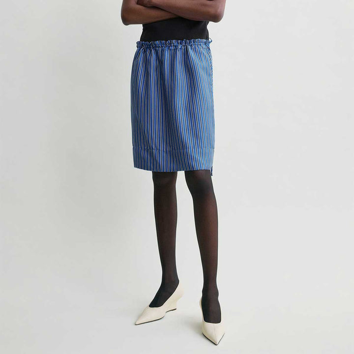 TOTEME - Striped mini skirt
