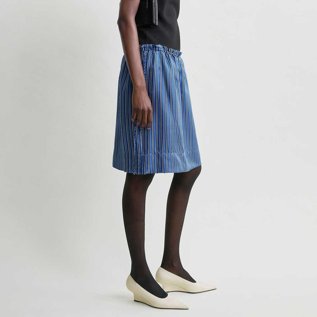 TOTEME - Striped mini skirt