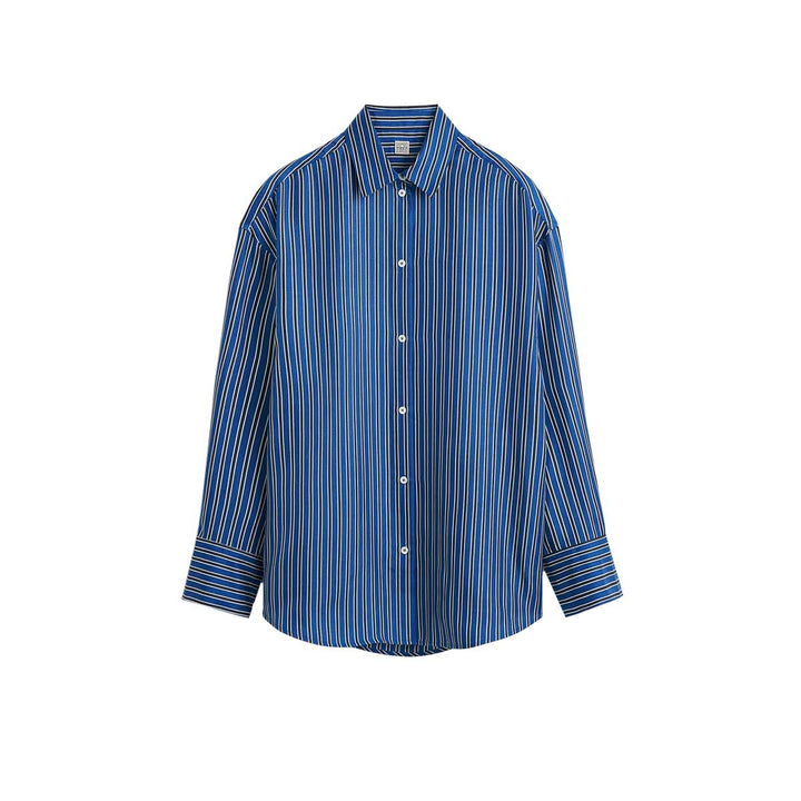 Oversized striped shirt