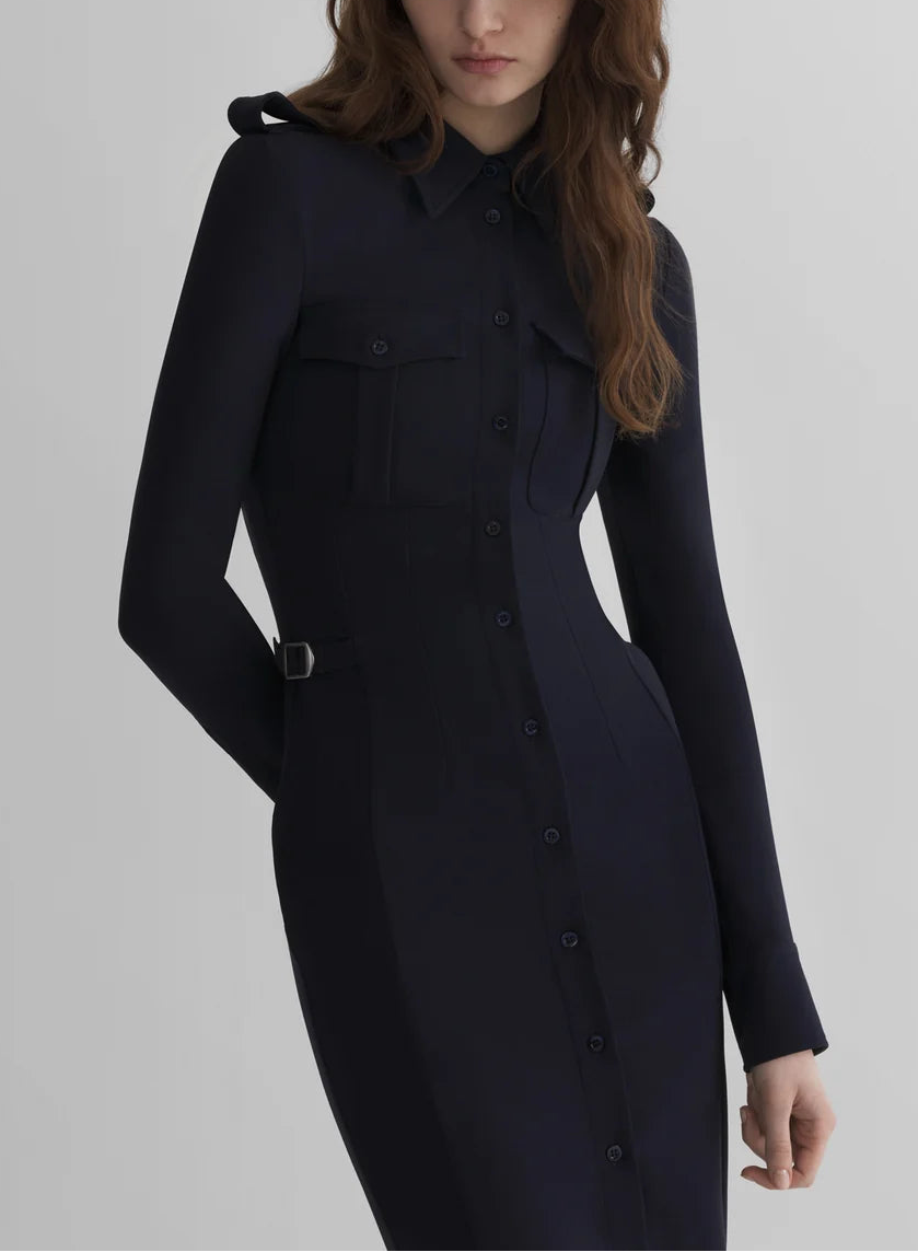 military shirt dress