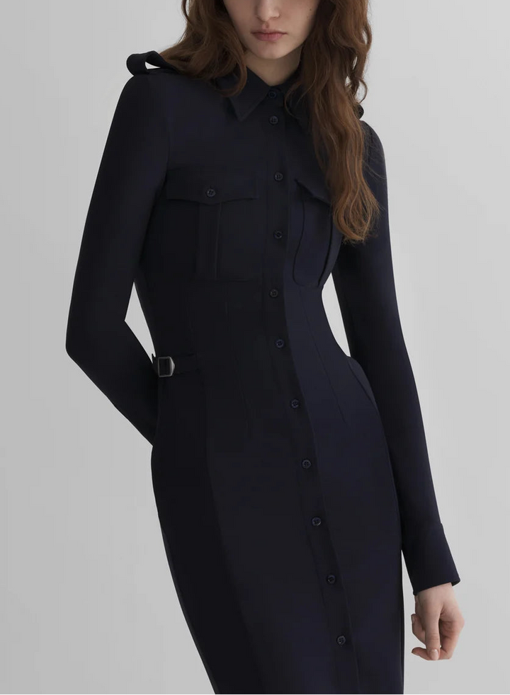 military shirt dress