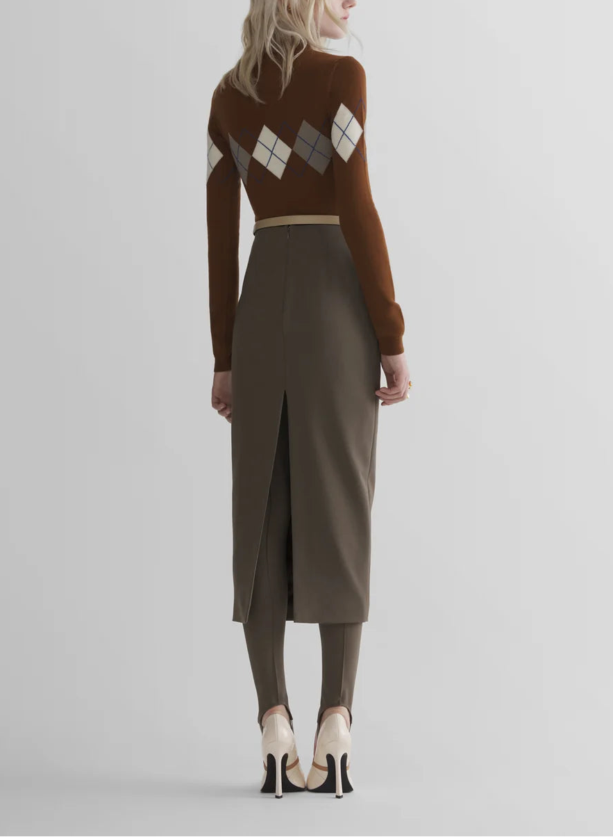 argyle top