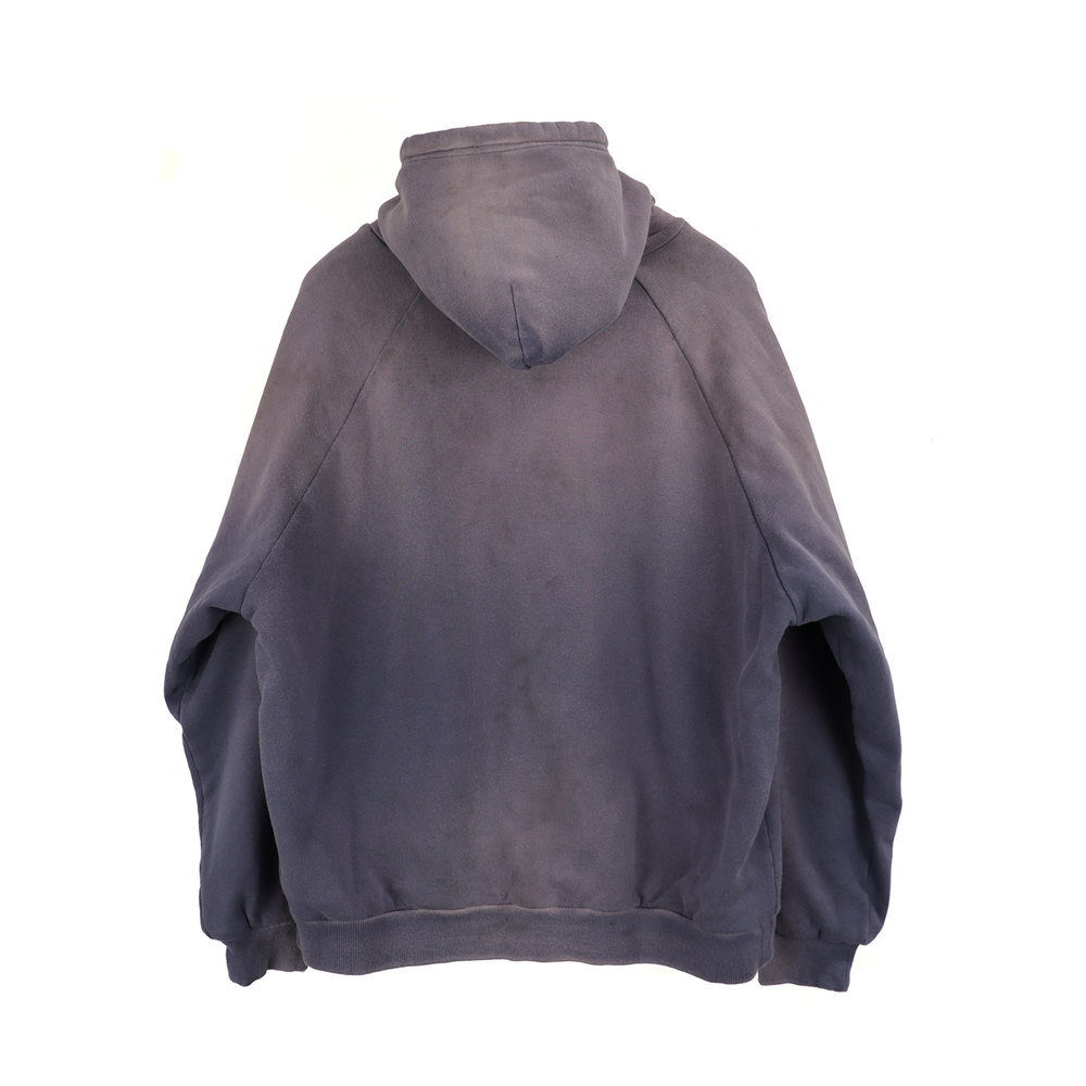 THE WORLD IS YOURS - Double face paisley zip hoodie