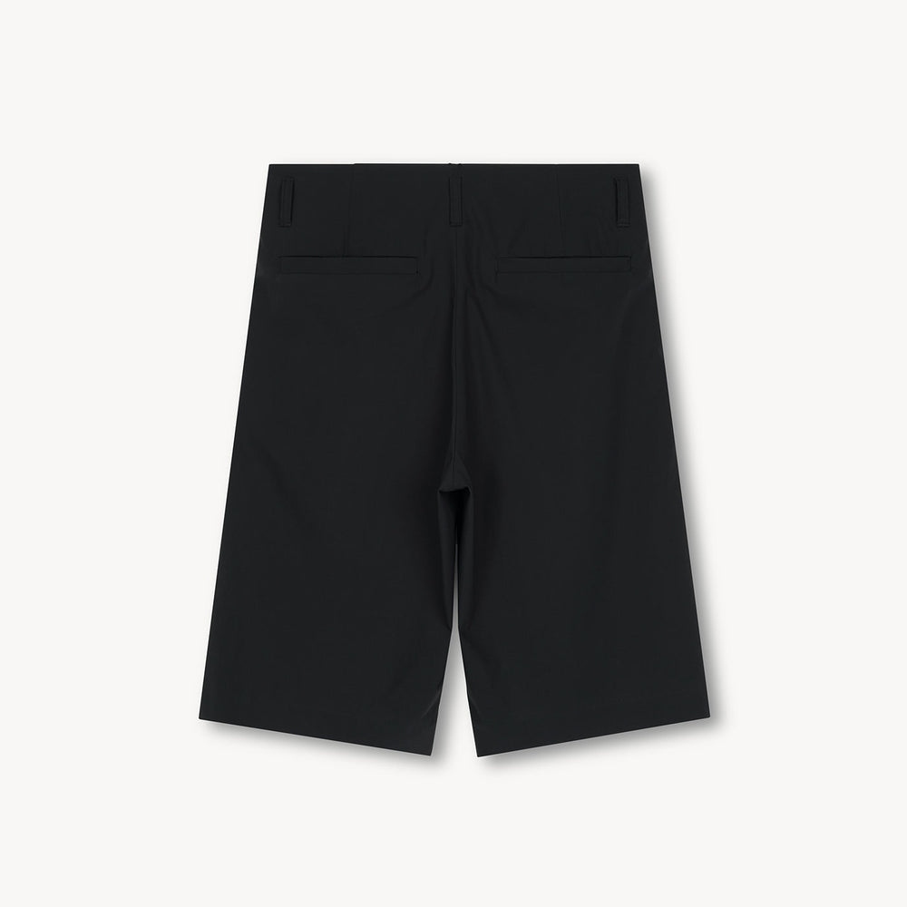 VUJADE - EVERETT PLEATED SHORTS IN COTTON POPLIN