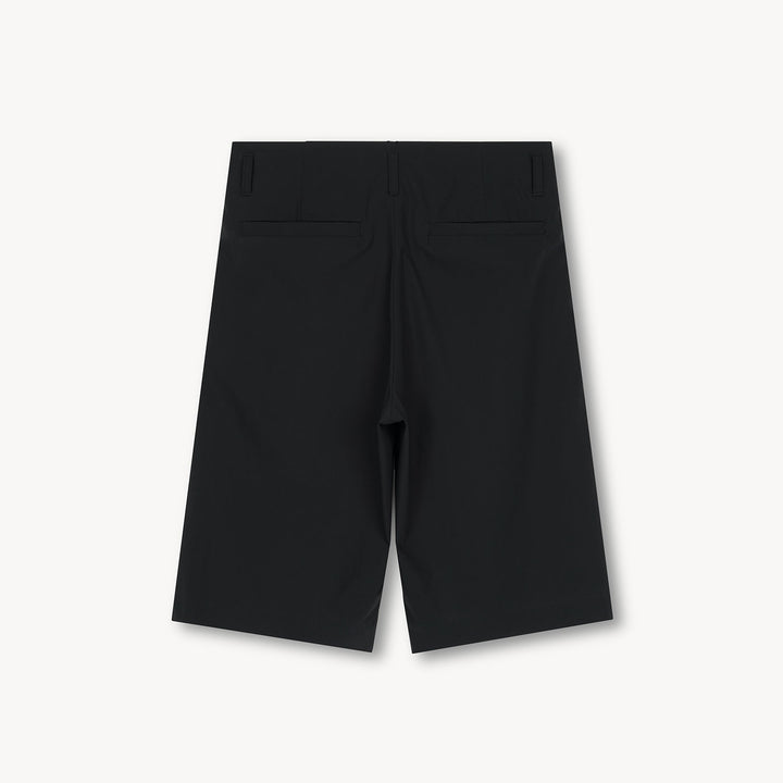 VUJADE - EVERETT PLEATED SHORTS IN COTTON POPLIN