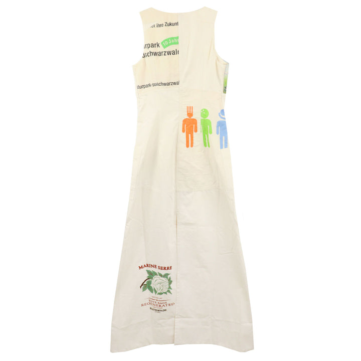 Marine Serre - REGENERATED TOTE BAGS APRON DRESS