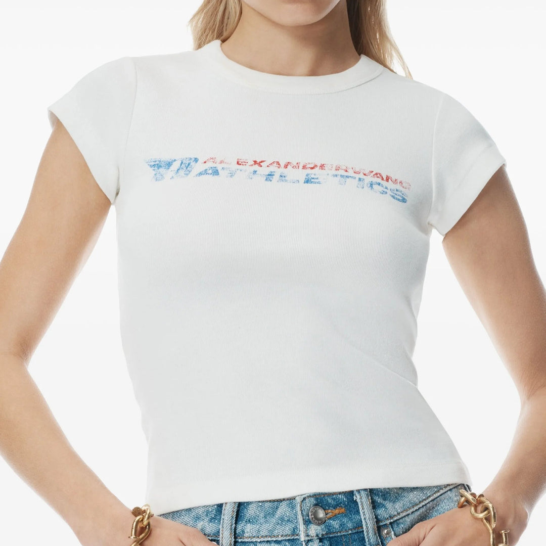 Alexander Wang☆関税込☆グラフィックベビーコットンTシャツ Graphic Baby T-shirt | Why are you here?