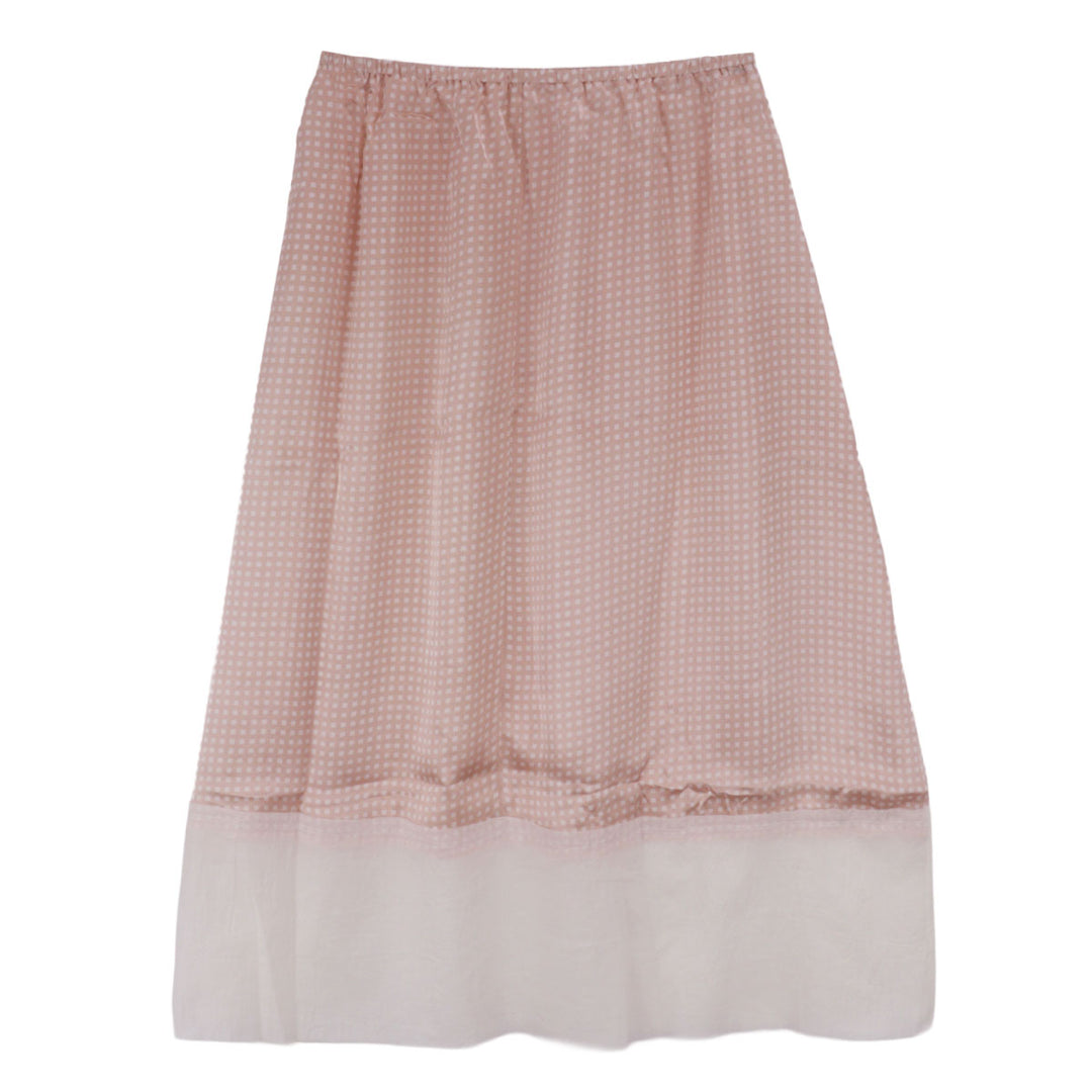 ES2AY - checkered slip skirt