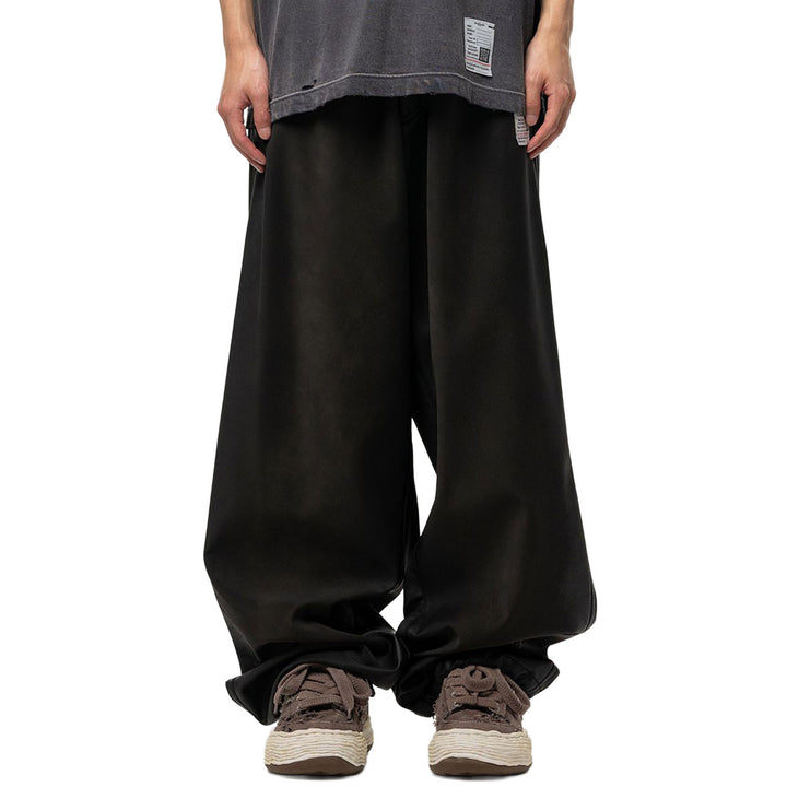 Coated Wide Pants
