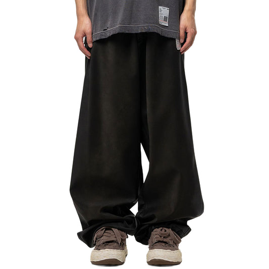 Coated Wide Pants