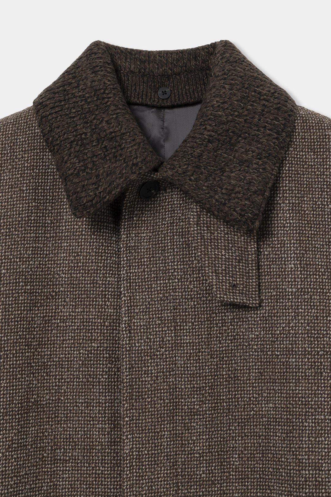 Brown Collection Balmacaan Coat
