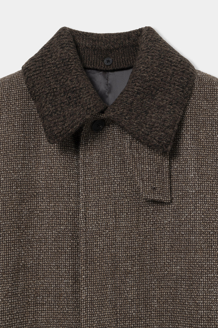 Brown Collection Balmacaan Coat