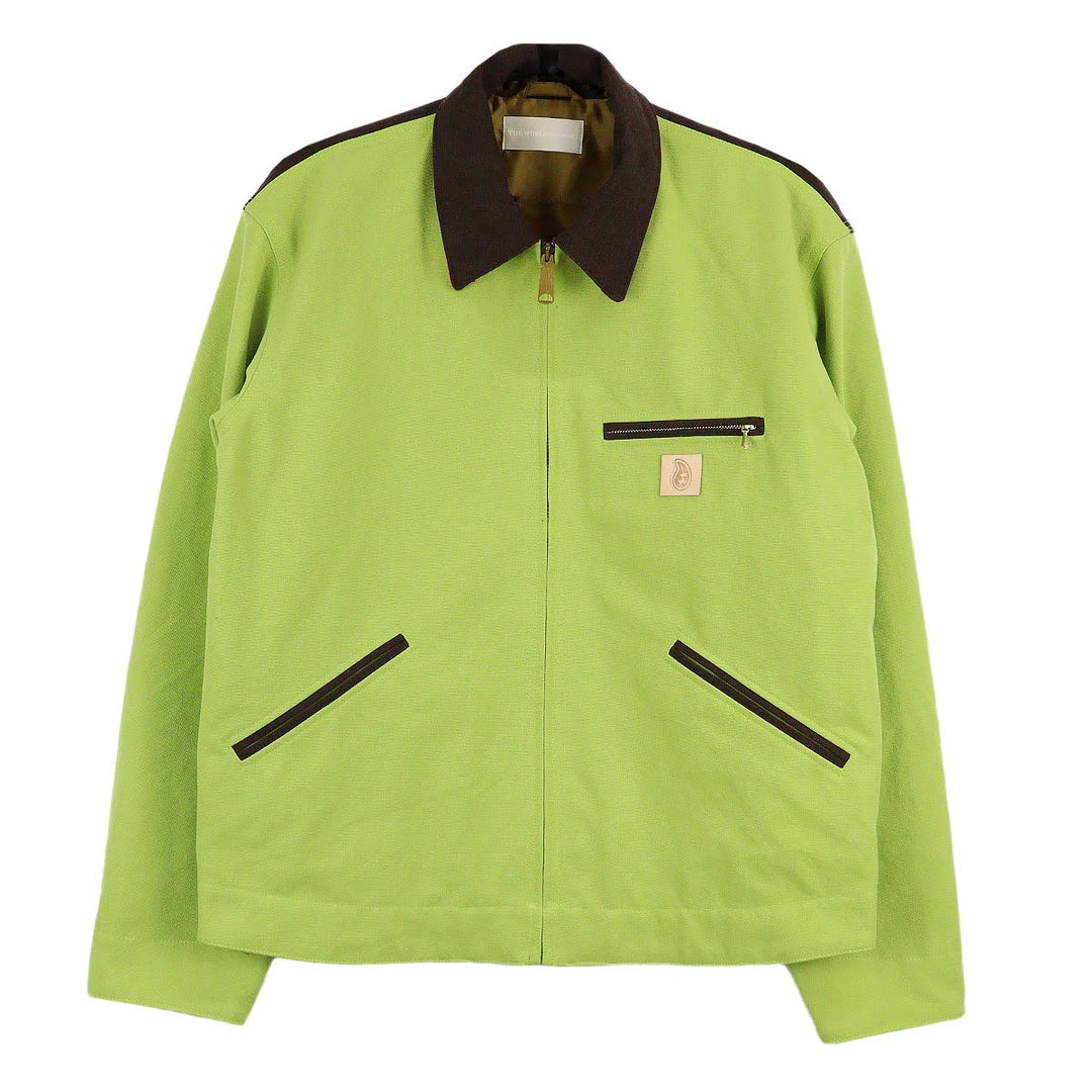 THE WORLD IS YOURS - Color Block Work Jacket