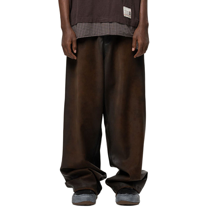 Coated Wide Pants