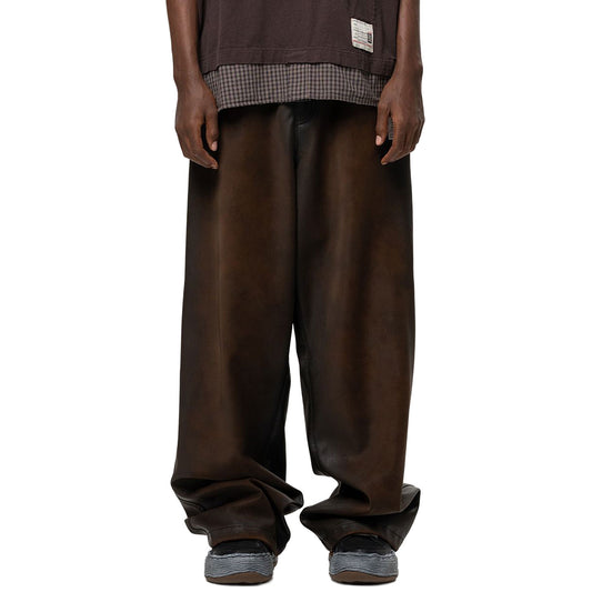 Coated Wide Pants