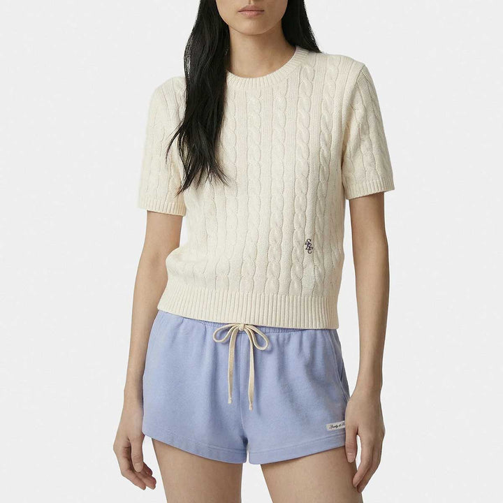 SRC Cotton Cableknit Sweater
