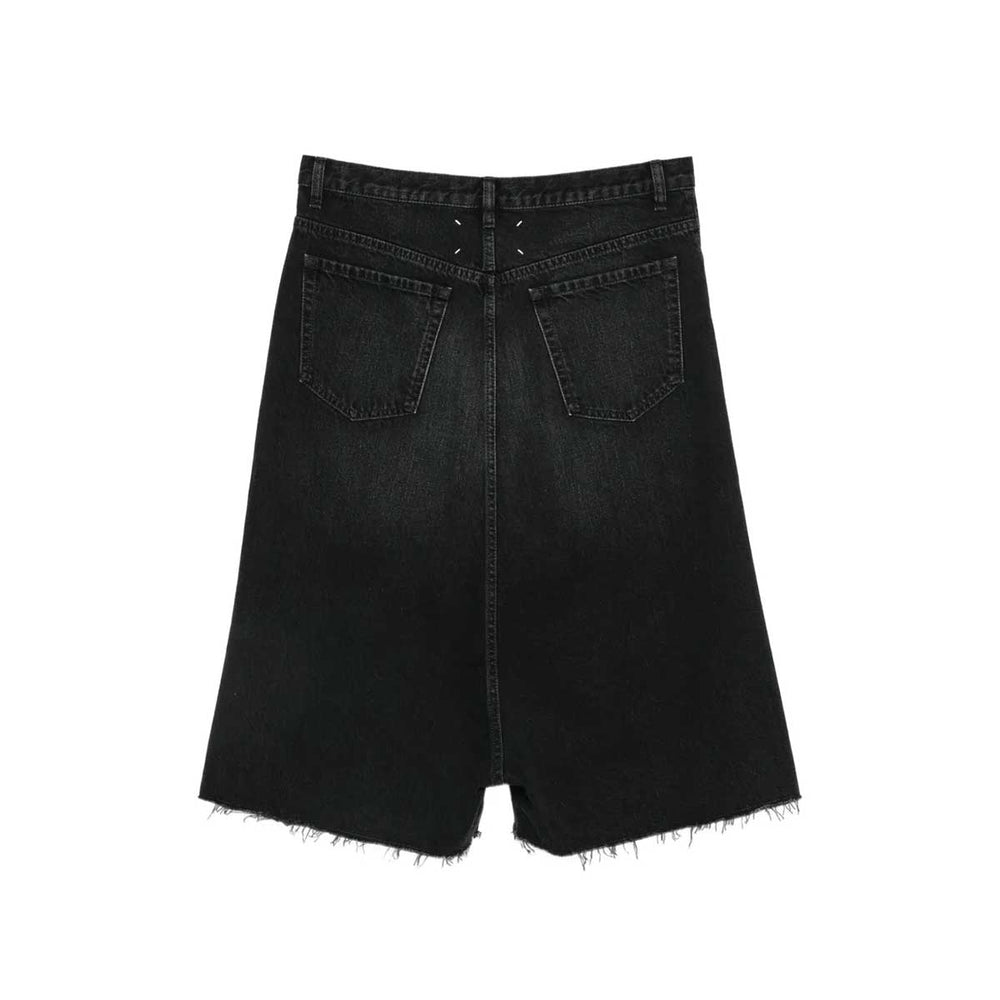 Maison Margiela - ドロップライズ デニムバミューダ