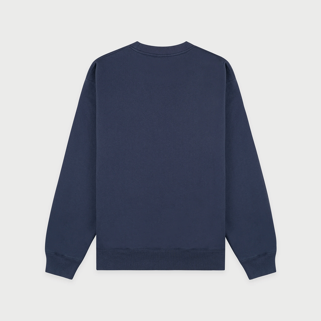 H&W Crest Embroidered Crewneck