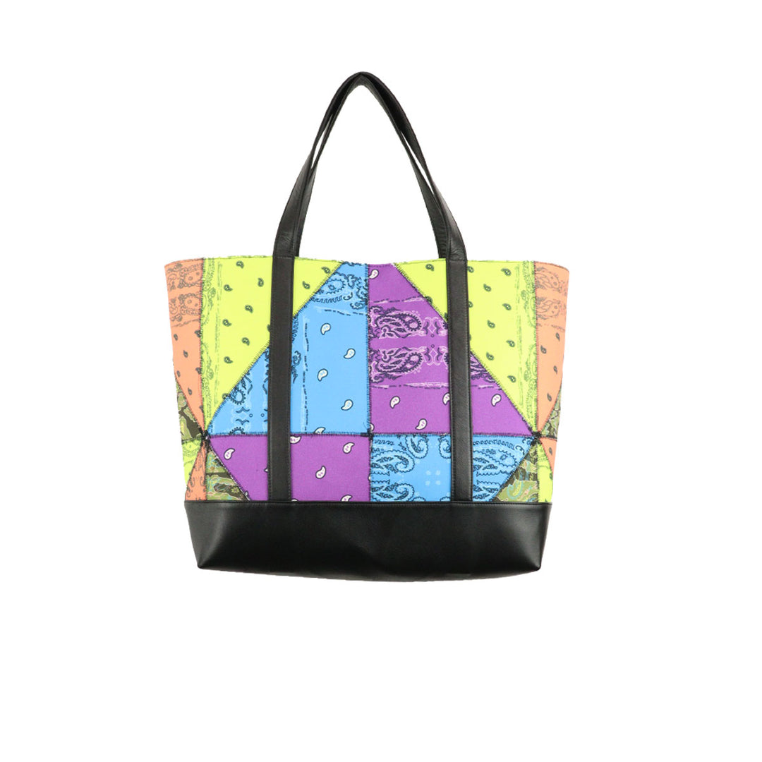 THE WORLD IS YOURS - Geometric Paisley Tote Bag