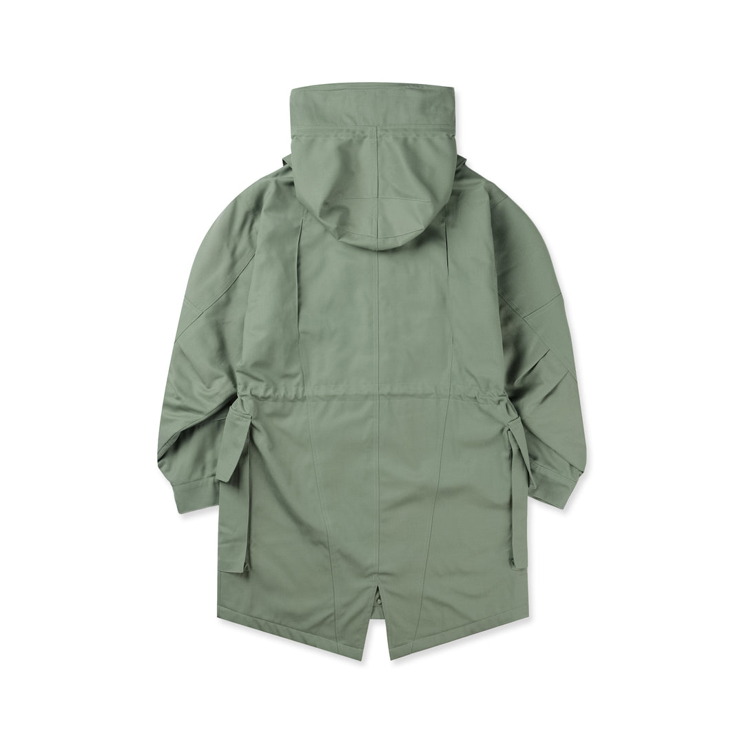 Wool Cargo Fishtail Parka