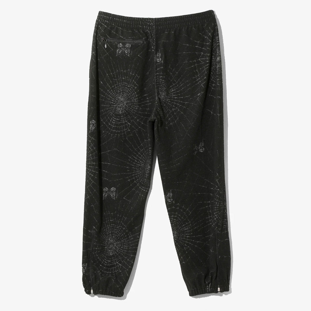 Zipped Track Pant - Pile Jacquard / Spider Web