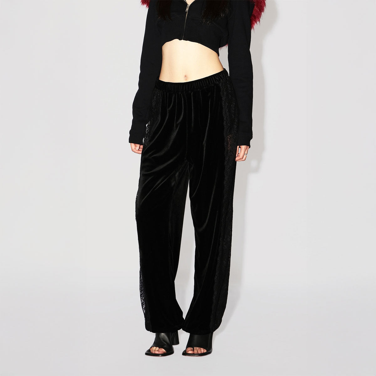 VELOUR TRACK PANTS | Why are you here?