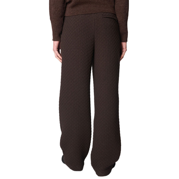 STRAIGHT WOVEN TROUSERS