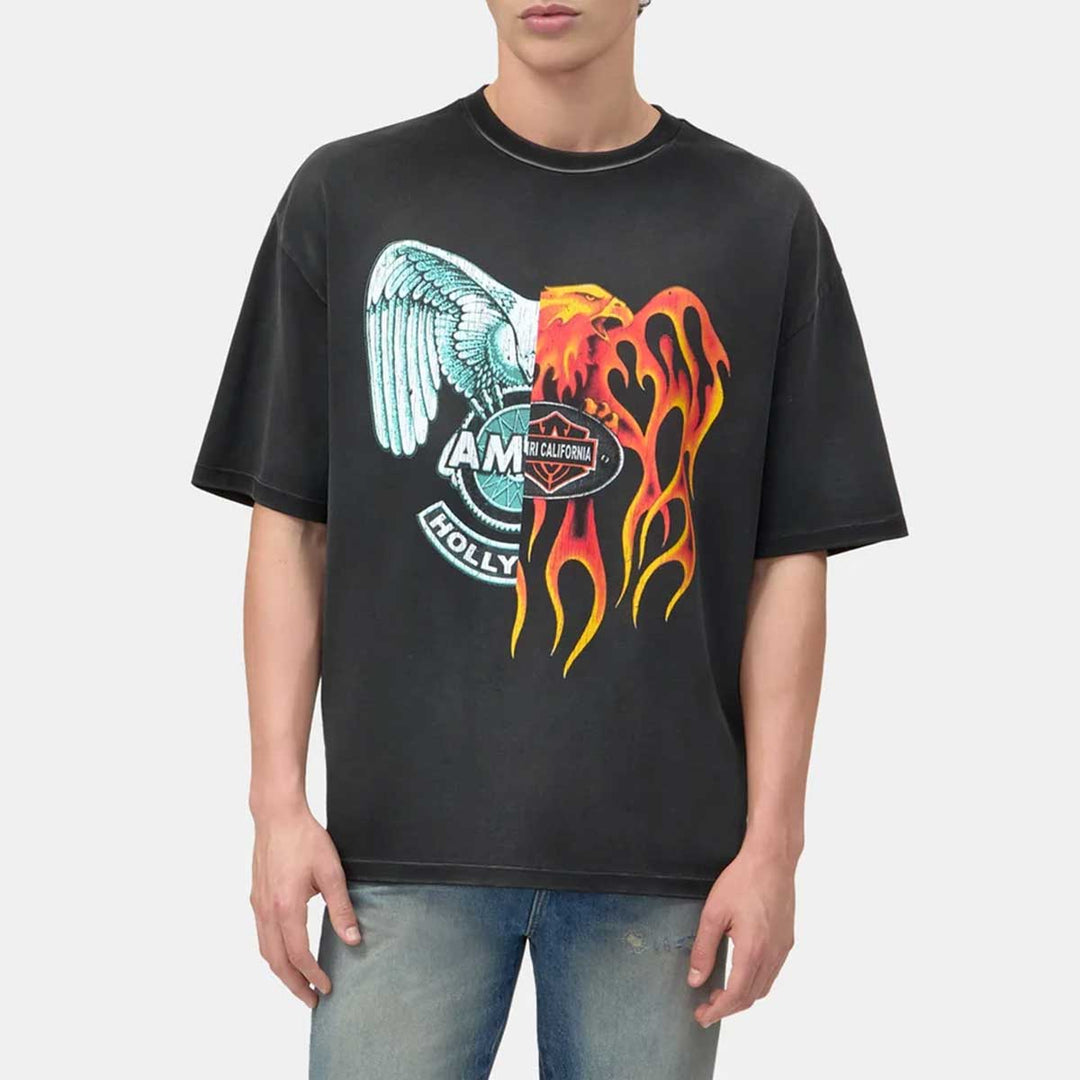 SPLICED OVERSIZED TEE