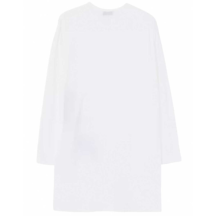 Yohji Yamamoto - 50/-SUPER HIGH TWISTED JERSEY D NECK LINE LONG SLV PT B
