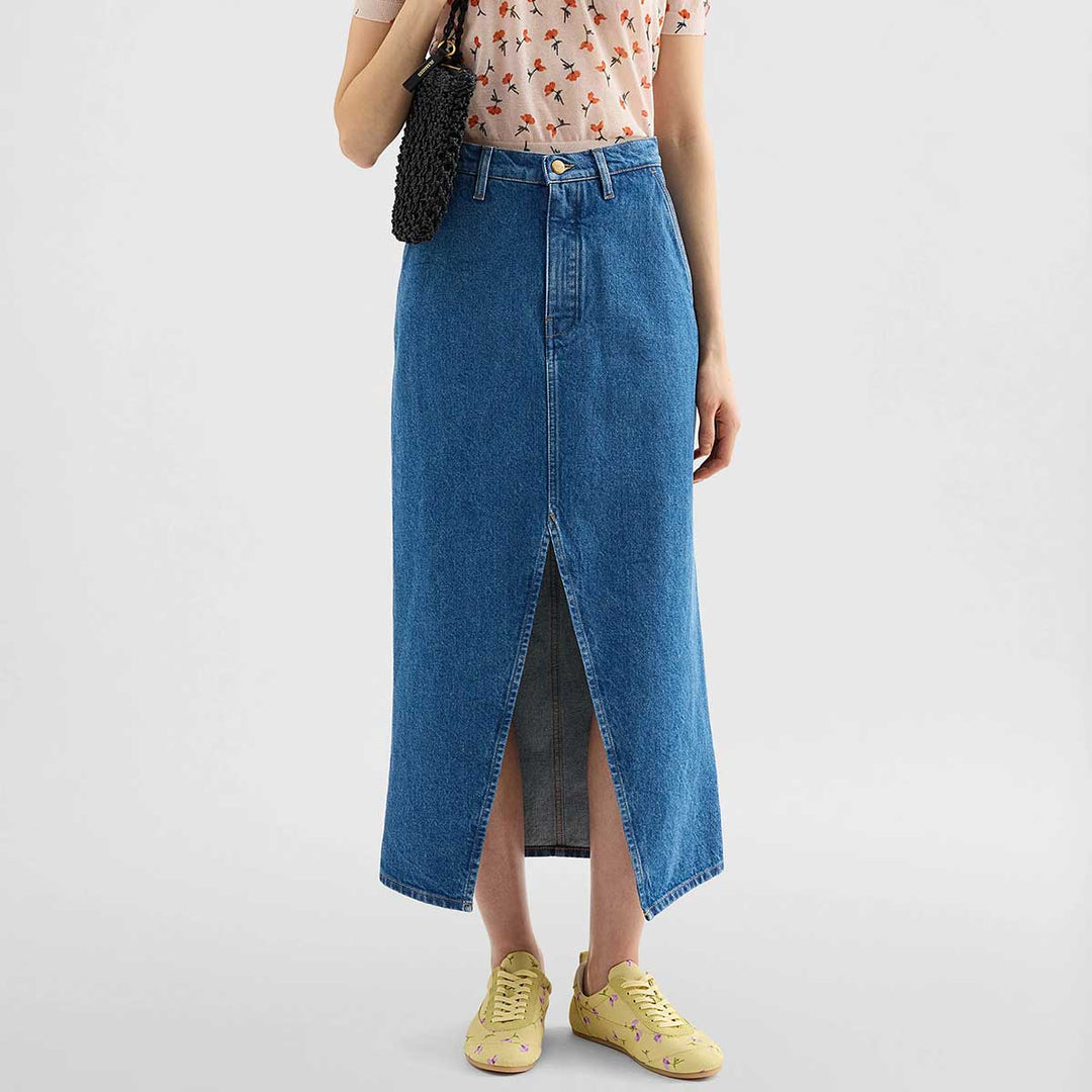 DENIM SKIRT 01 TREATED