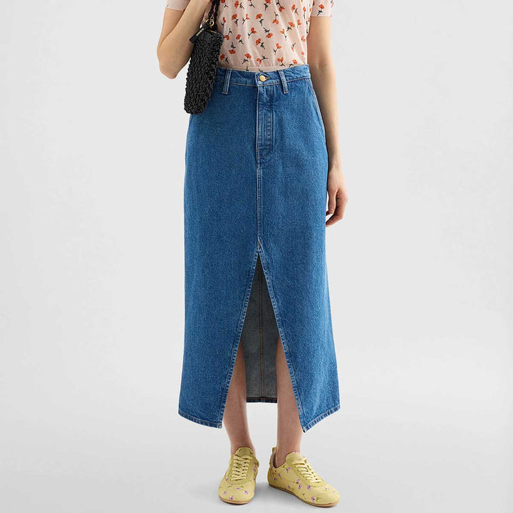DENIM SKIRT 01 TREATED