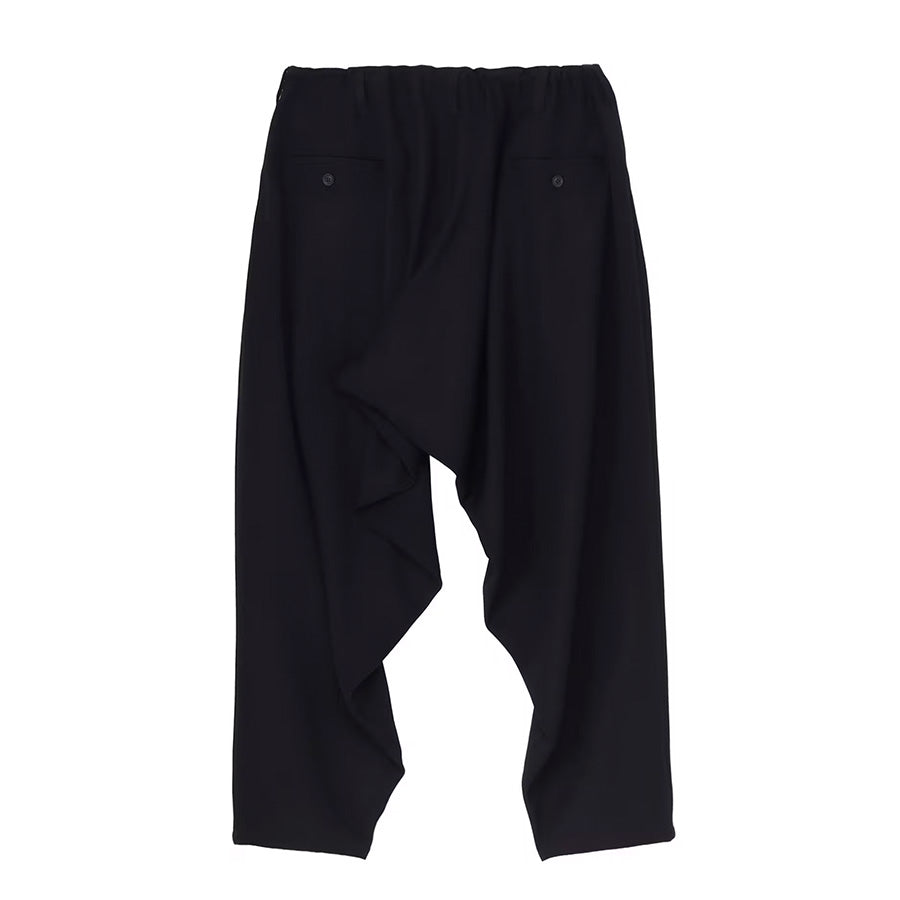 ARMY GABARDINE DRAPE PANTS