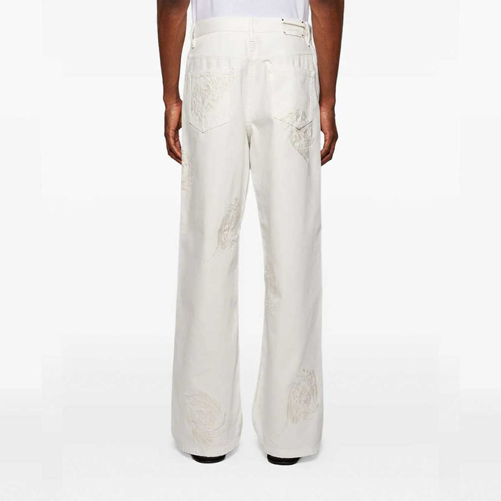 Dries Van Noten - PINE EMB 1555 M.W.PANTS