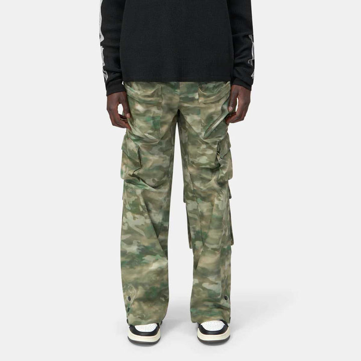 CAMO MULTI POCKET CARGO PANT