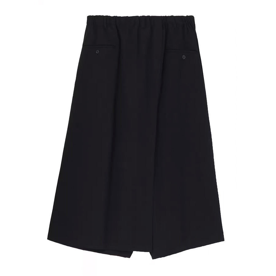 Yohji Yamamoto - WOOL GABARDINE WRAP PANTS