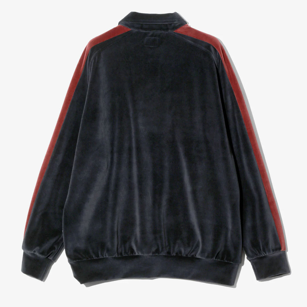 Side Line Pullover Shirt - C/PE Velour