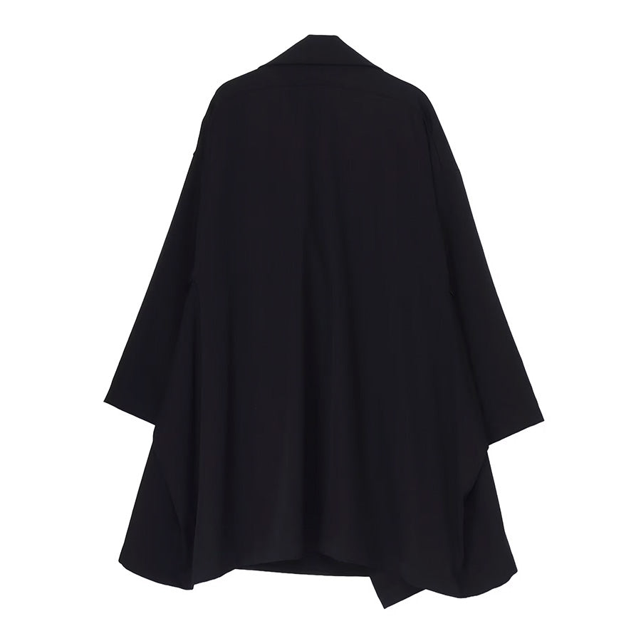 Yohji Yamamoto - WOOL GABARDINE SMOOTH COAT