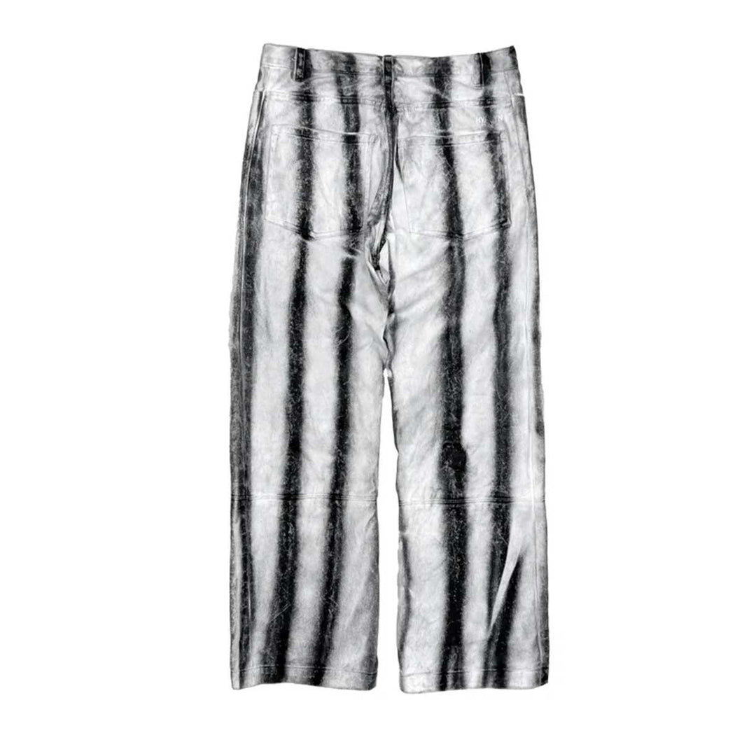 HYACYN - Etteragic Pants White Denim Stripes Black