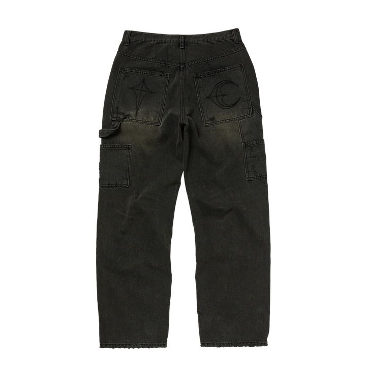 STUDDED KNEE CARPENTER PANTS