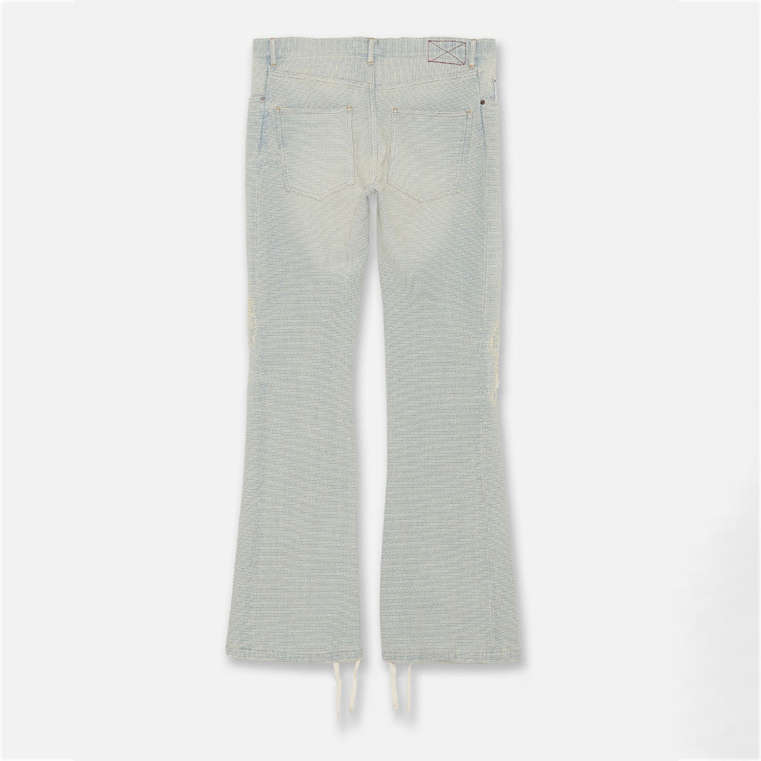 SASHIKO FLARE JEANS