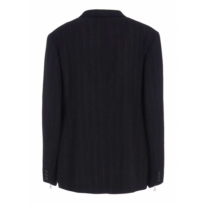 ZIP OPENED CUFF 3-BUTTON JACKET